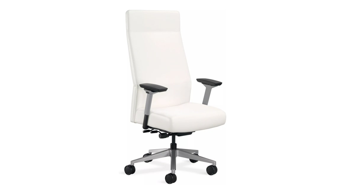 Siento Executive Seating with High-Back and Adjustable T-Arms