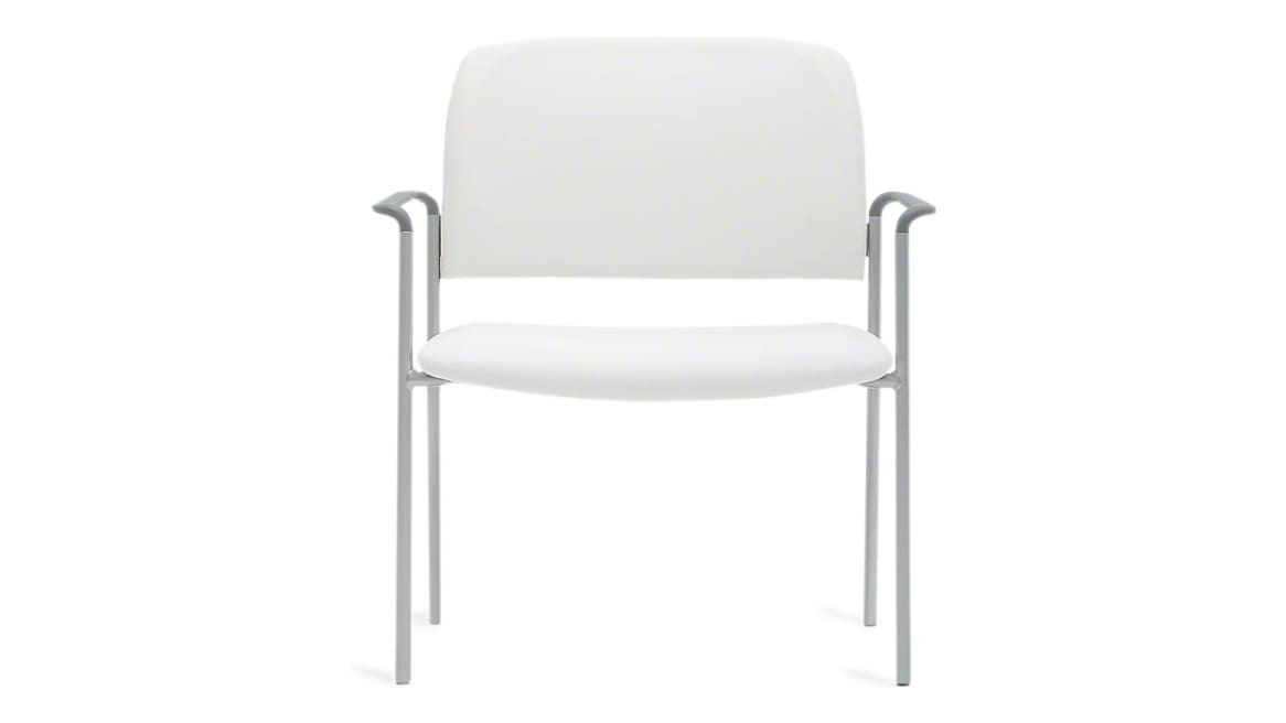 Sorrel Bariatric Stacking Chair, with Upholstered Back