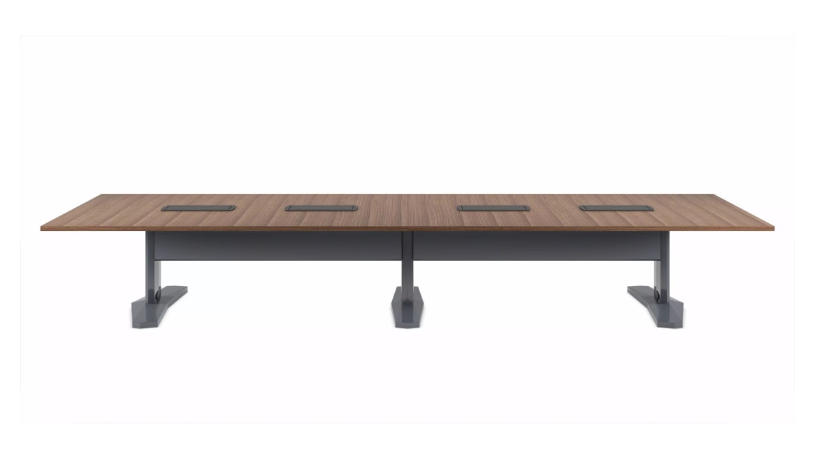 Rectangular Table with Aluminum Base, 192"L