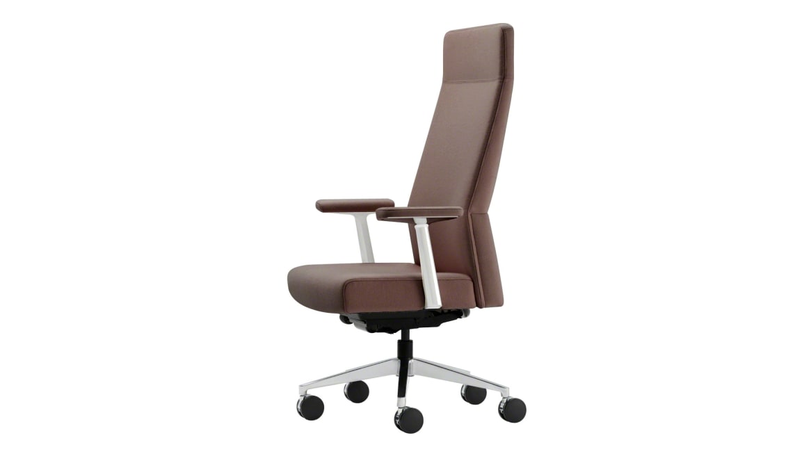 Siento Executive Seating with High-Back and Enclosed Upholstered Arms