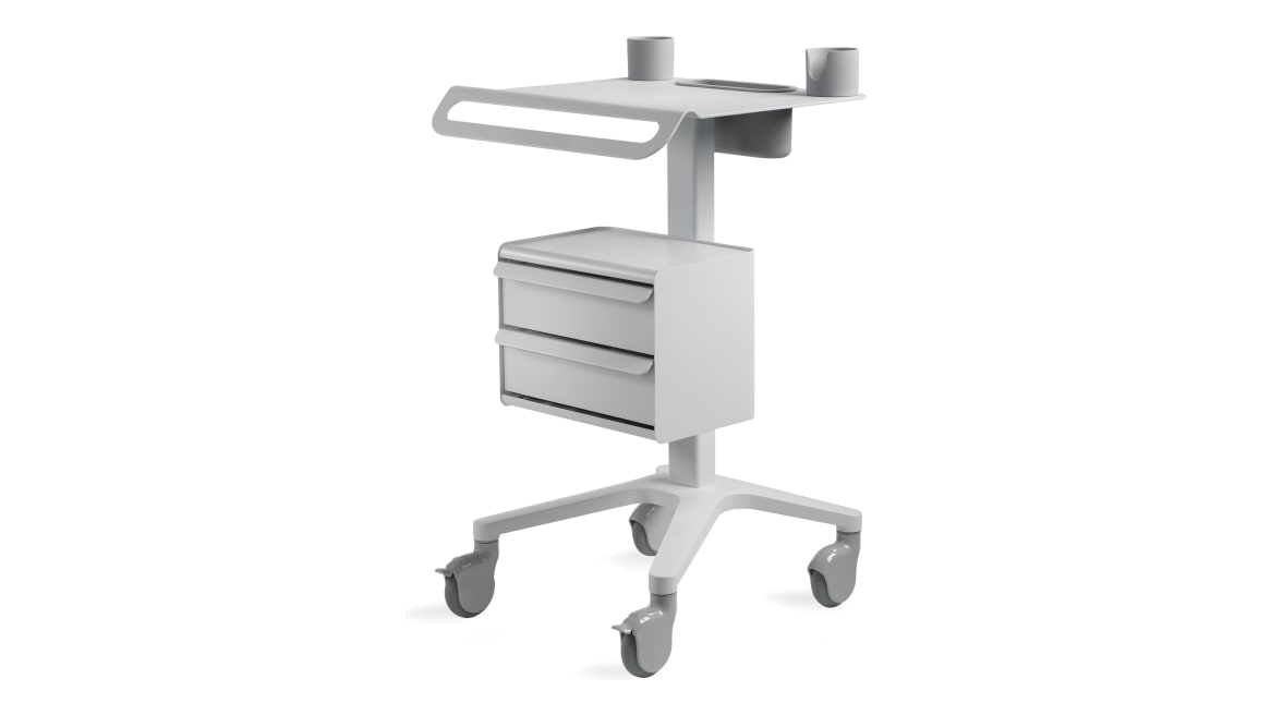 Pocket Without Monitor Mount 18" Fixed Height with bin unit