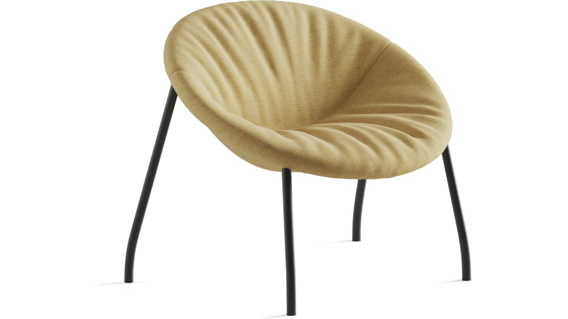 Zoco Armchair with Fixed Base