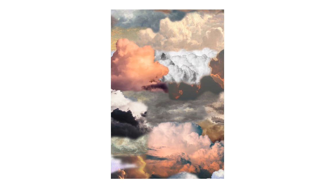 Walking on Clouds Dawn - Portrait