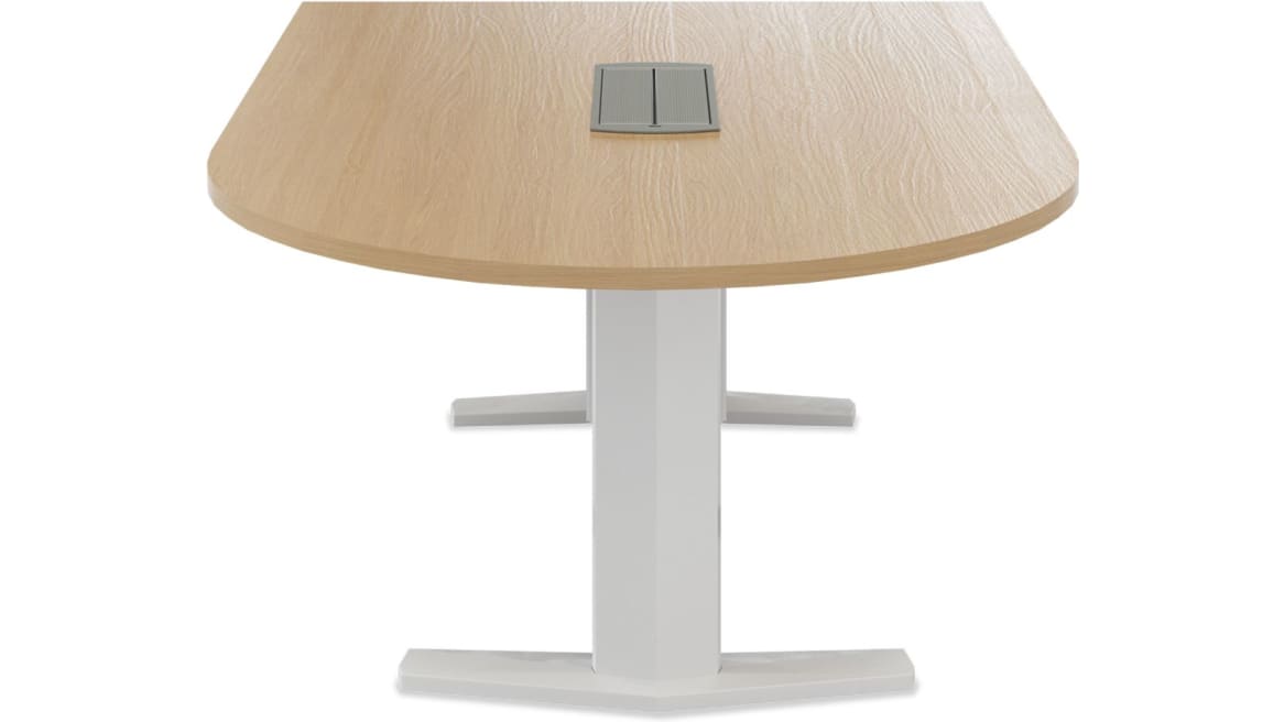 E table on white image