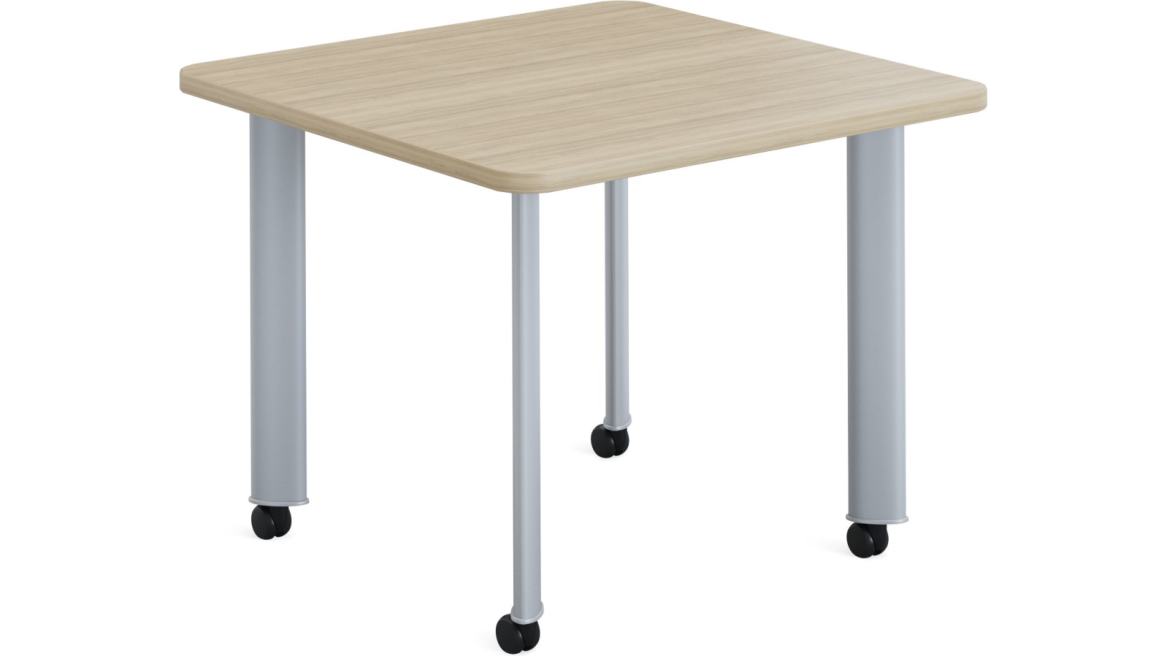 Universal Tables: Square Table w/ Elliptical Post Legs
