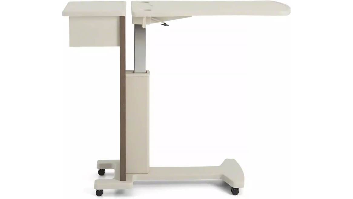 Opus Mobile Overbed Table with Mechanical Column