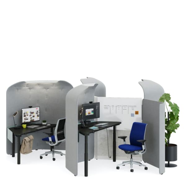 Steelcase Flex Multiprise Portable & Power Stand pour Bureau