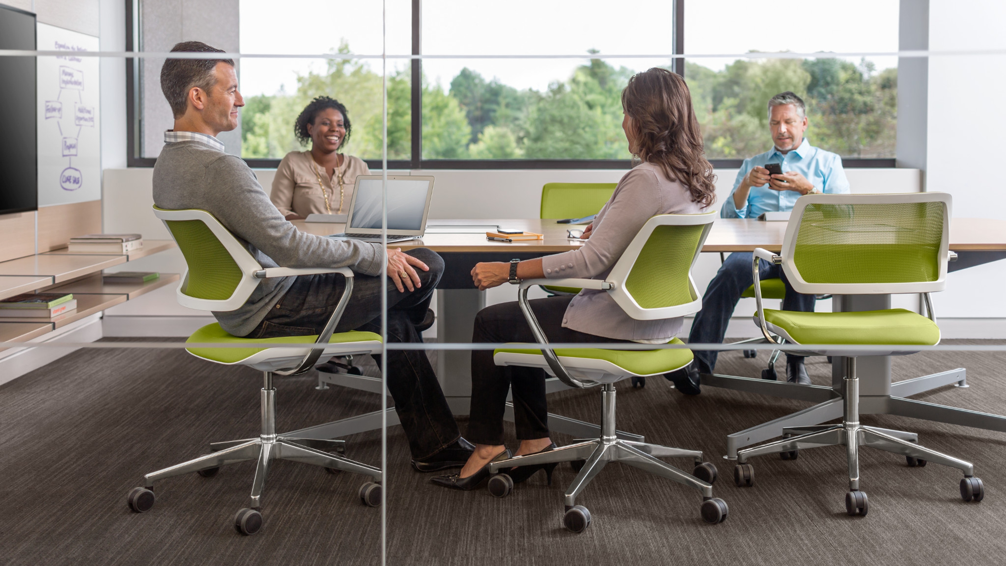 Qivi Ergonomic Conference Office Chairs Steelcase