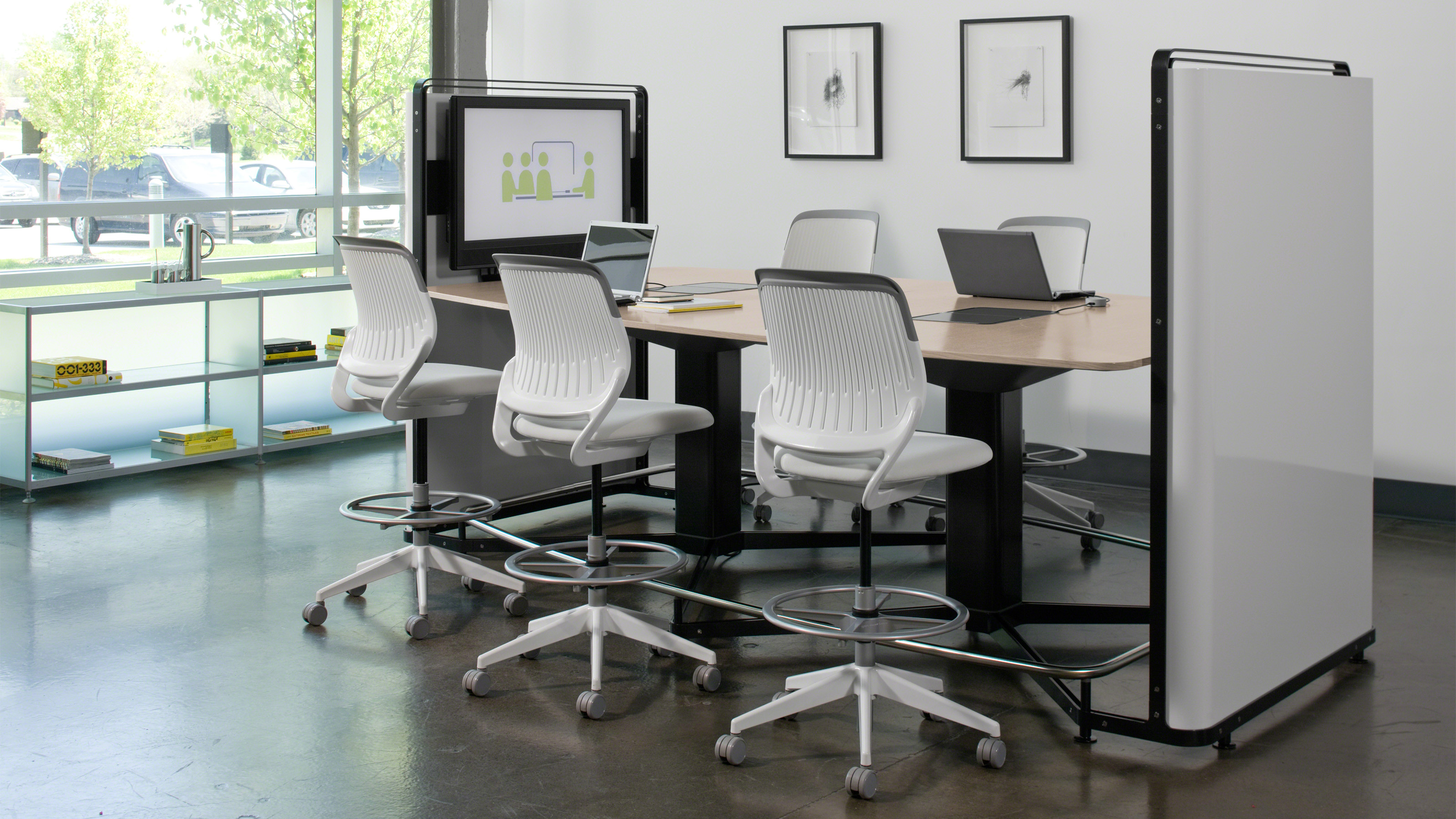 Steelcase on sale drafting stool