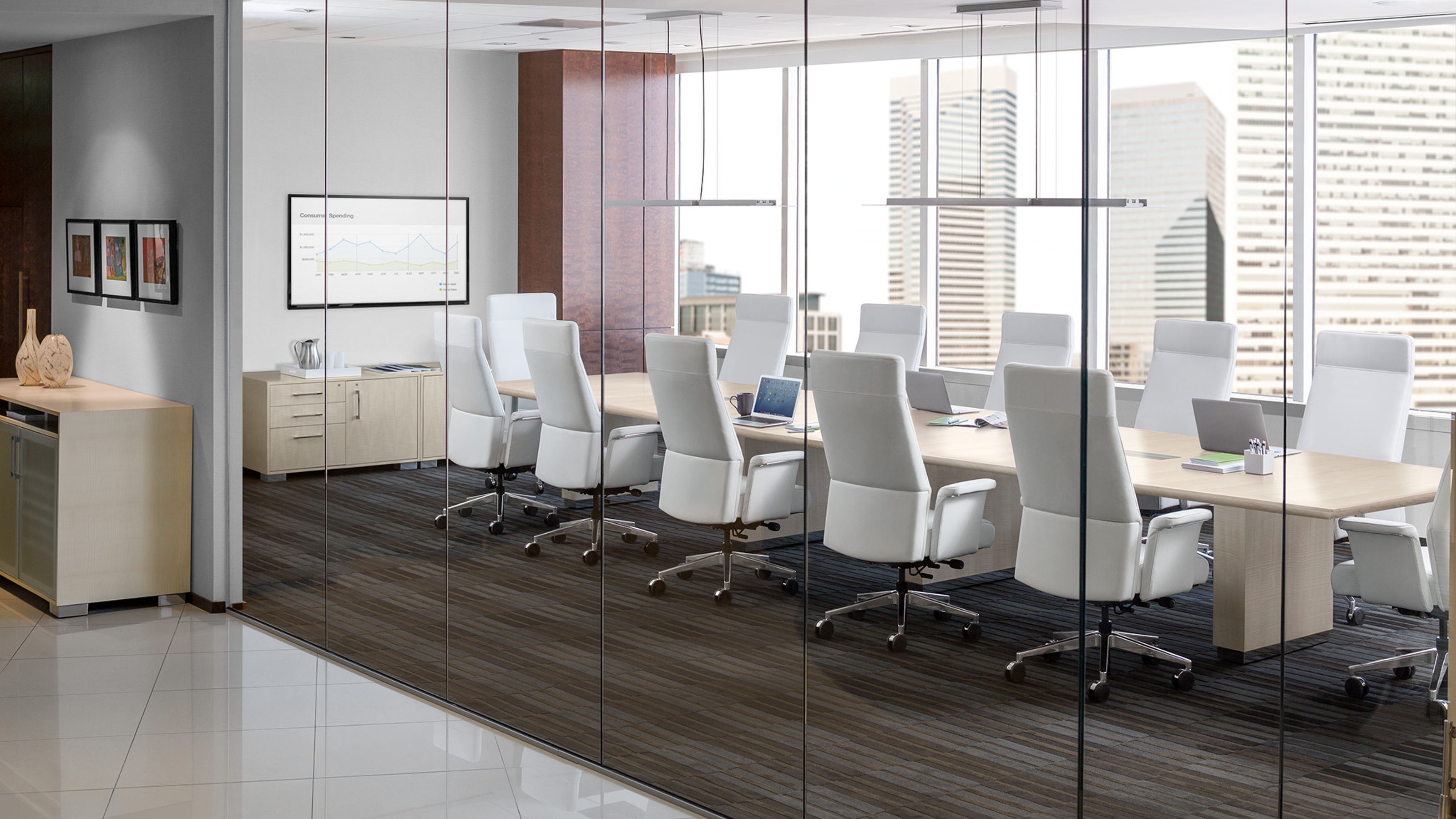 Convene Conference & Boardroom Tables with Power Steelcase