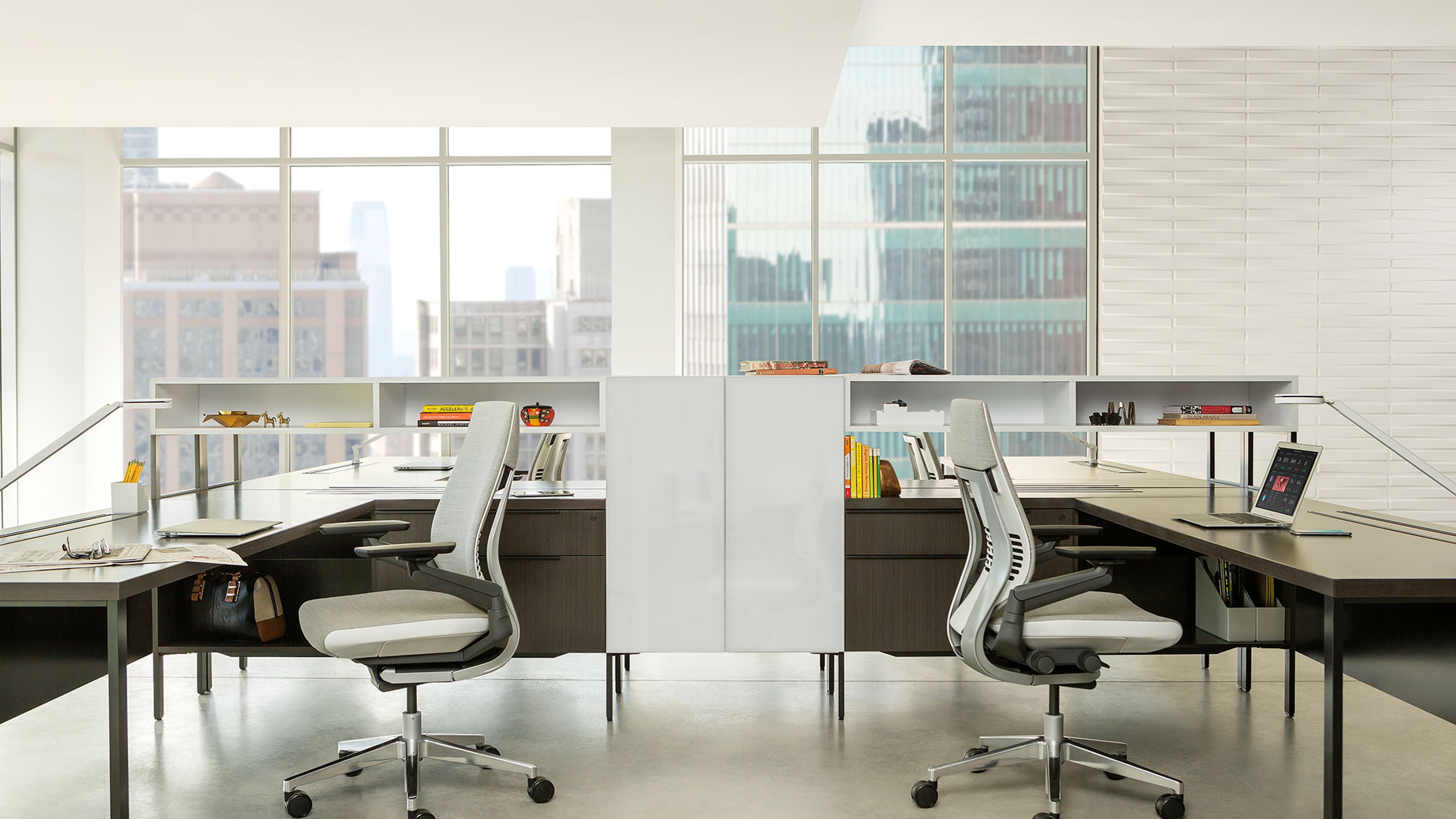 Elective Elements Freestanding Office Workstation Steelcase