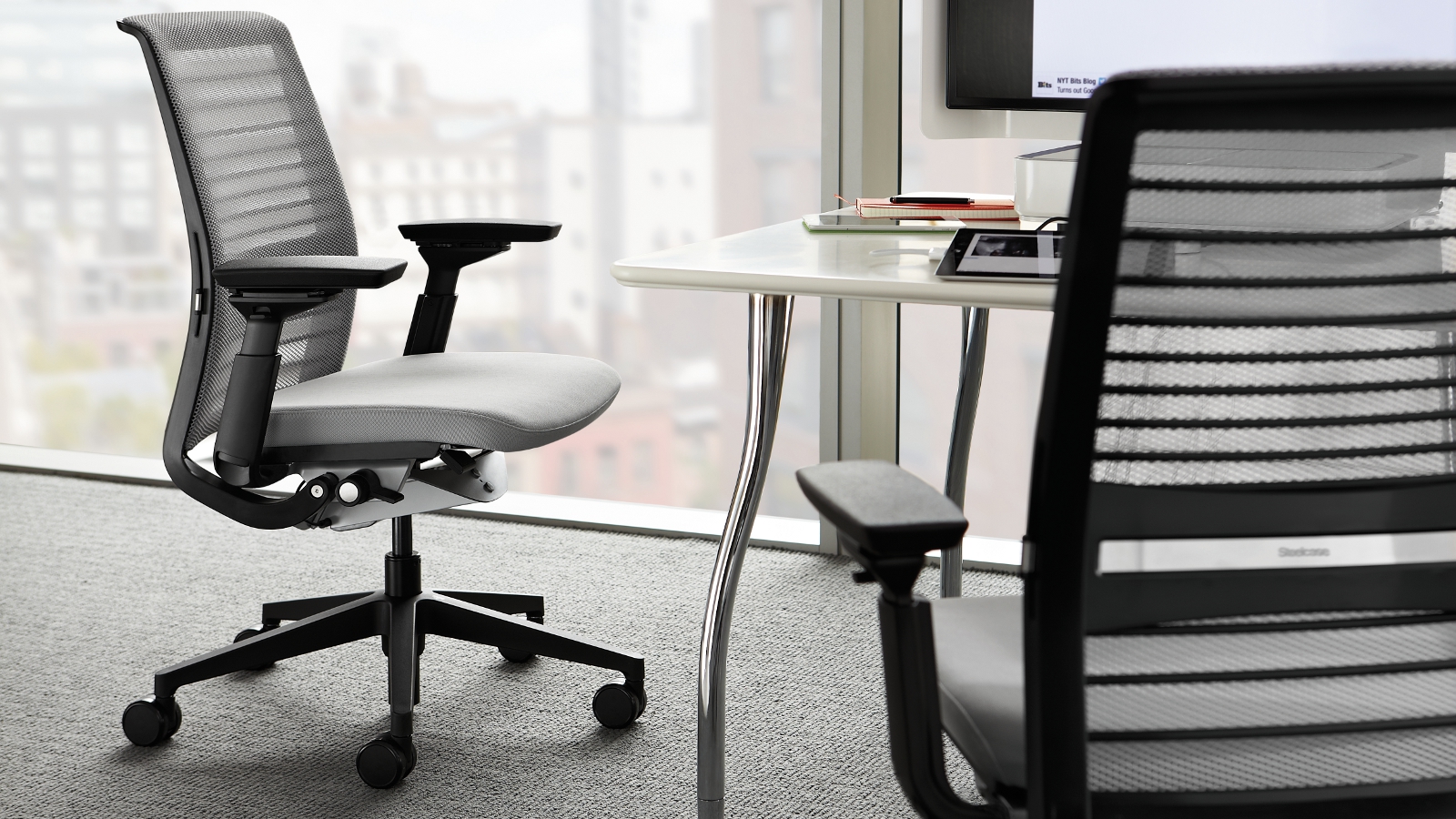 Arriba 67+ imagen steelcase think office chair