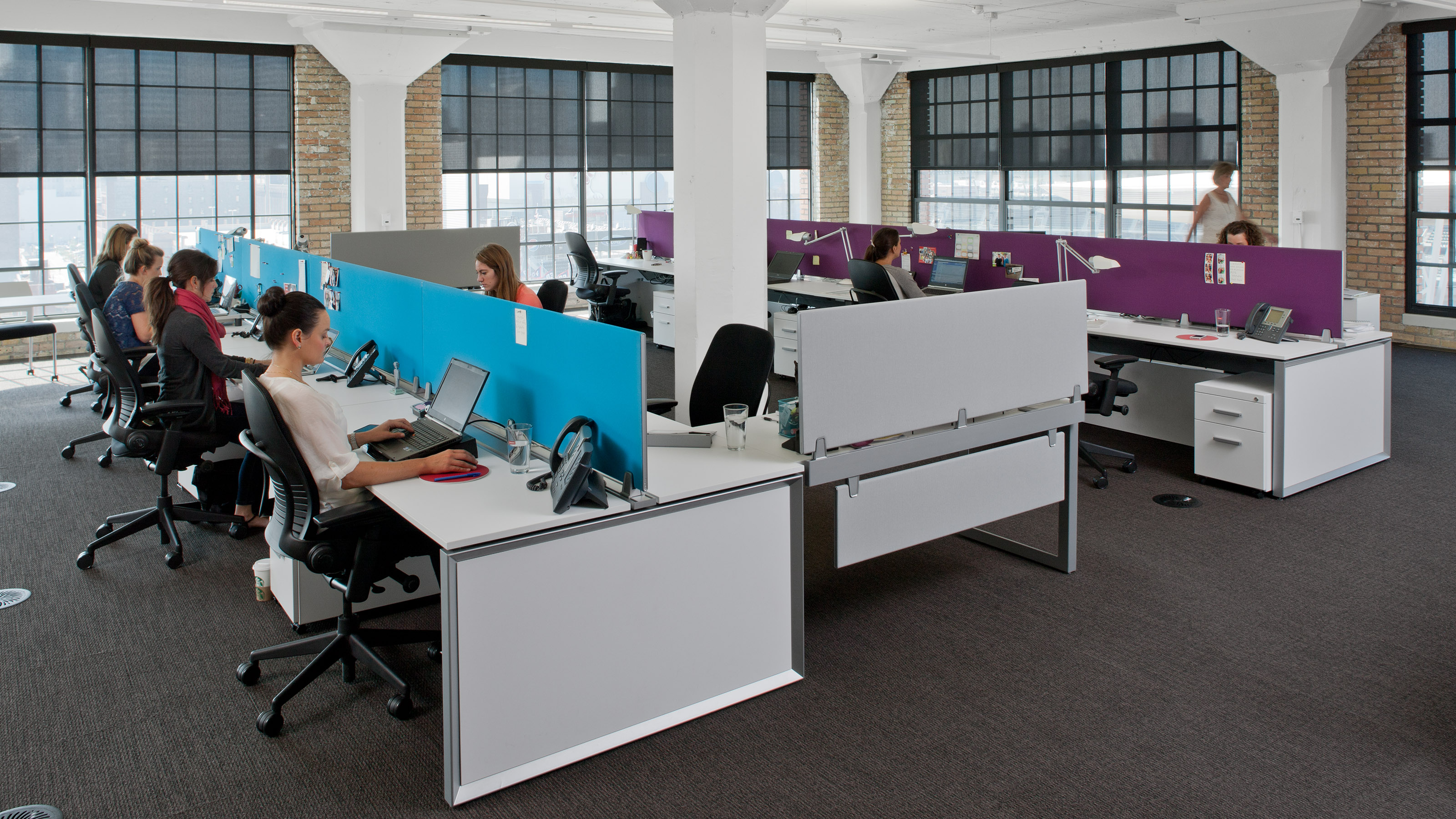 Olson Tackles Workplace Connection Steelcase