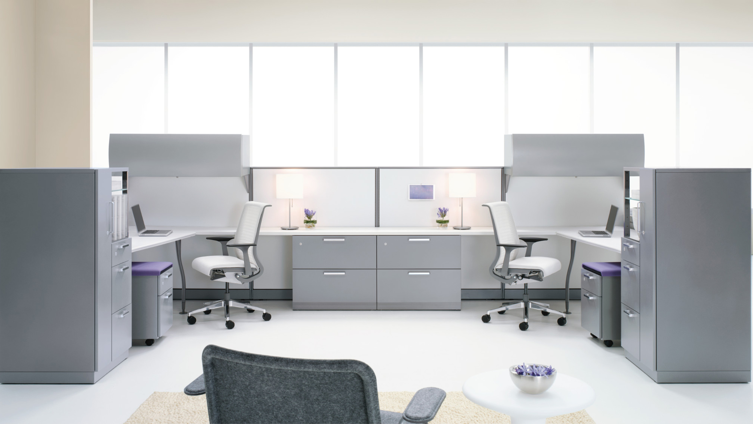 Avenir Office Desk System Workstations Steelcase