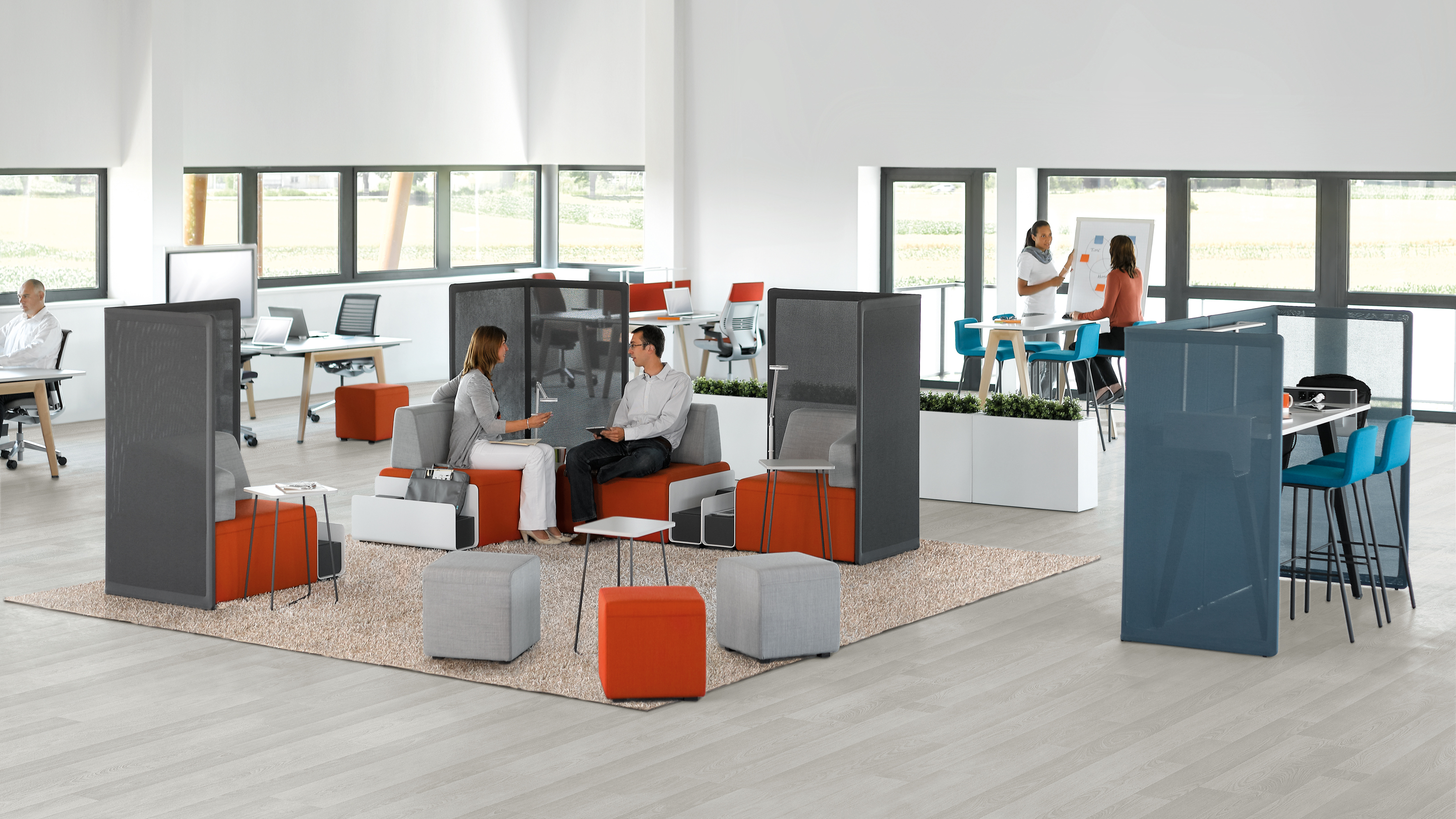 modular office seating