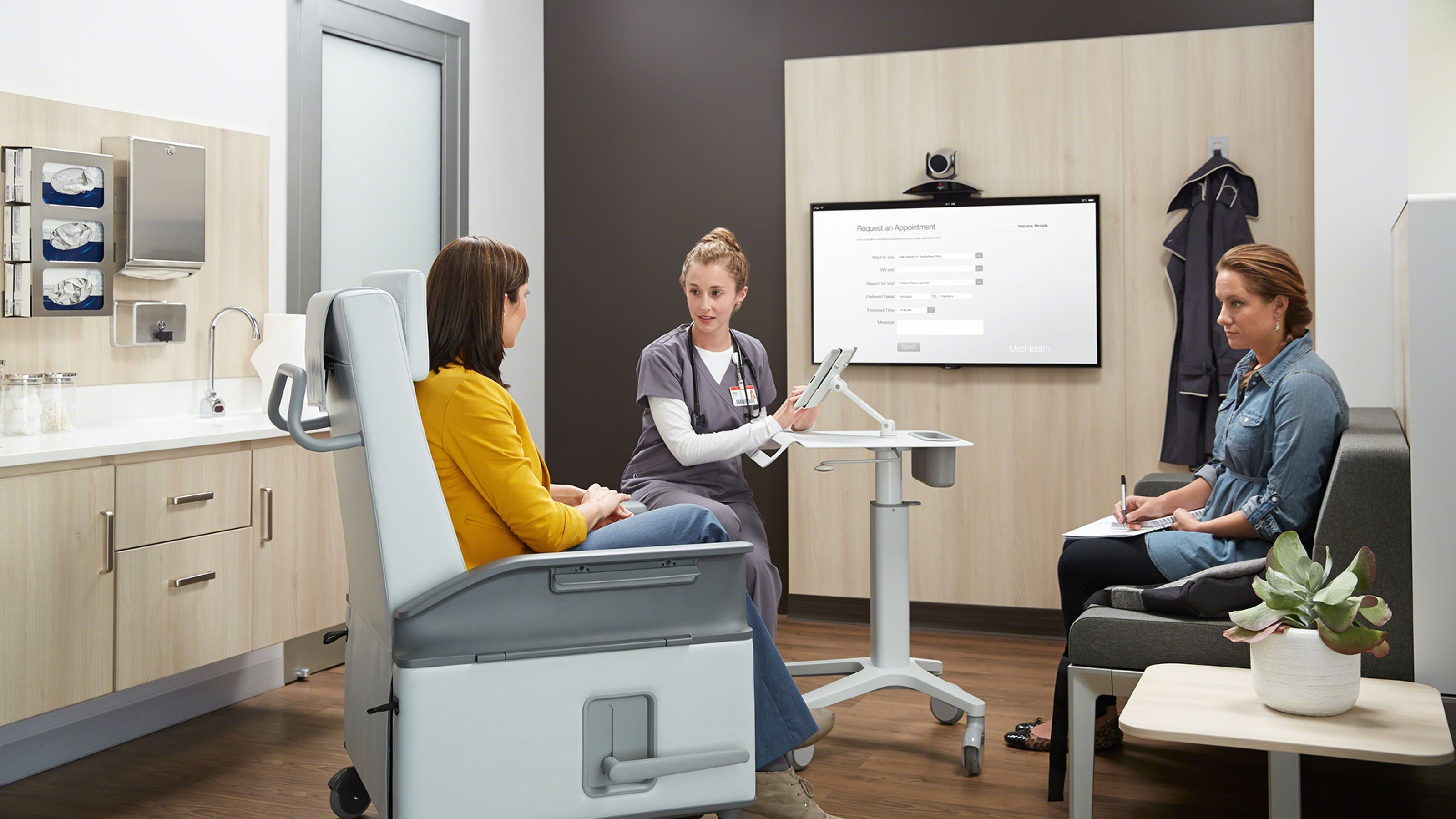 Medical Exam Room Designs Patient Care Research Steelcase