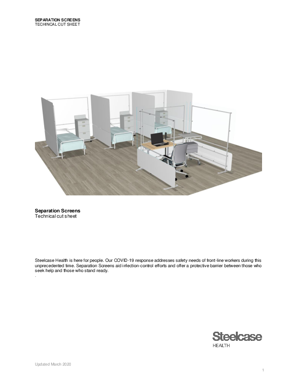 SteelcaseHealthSeparationScreenTechnicalCutSheet1 Steelcase