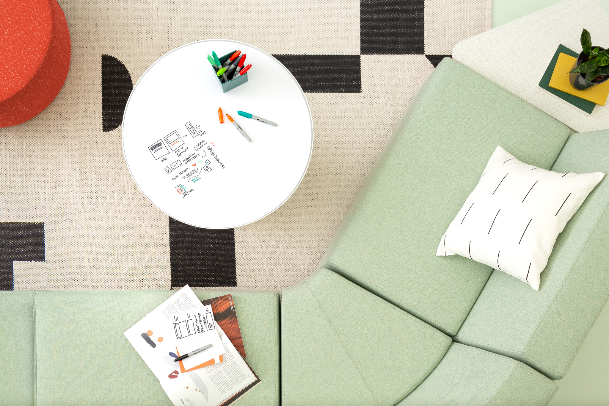 Campfire Paper Collaborative Work Table | Steelcas