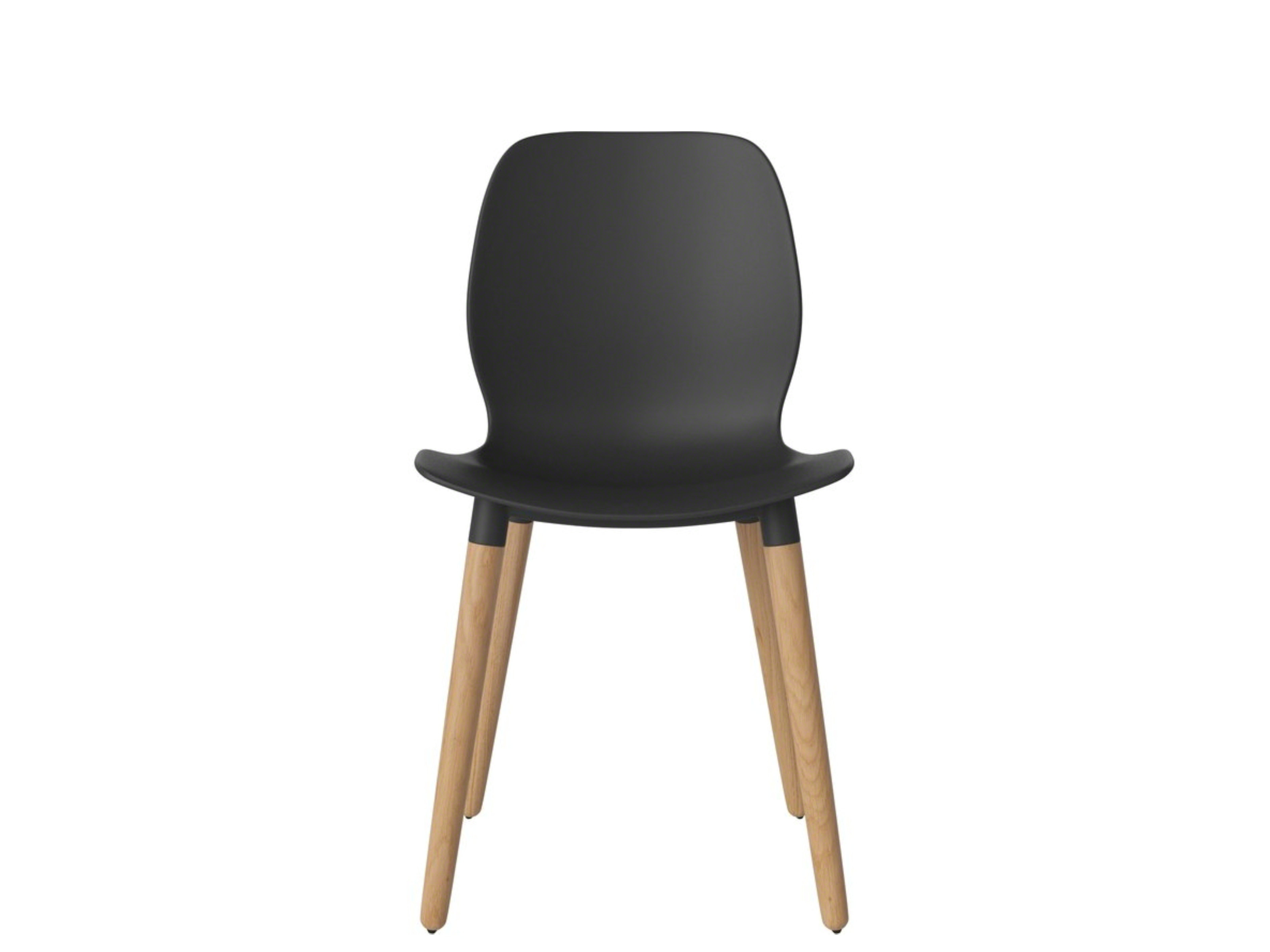 Seed chair-Polypropylene/wood legs