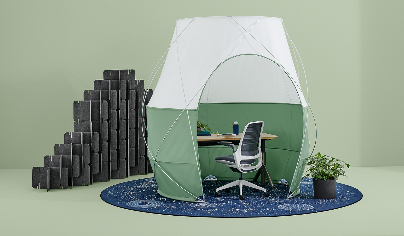steelcase work tents