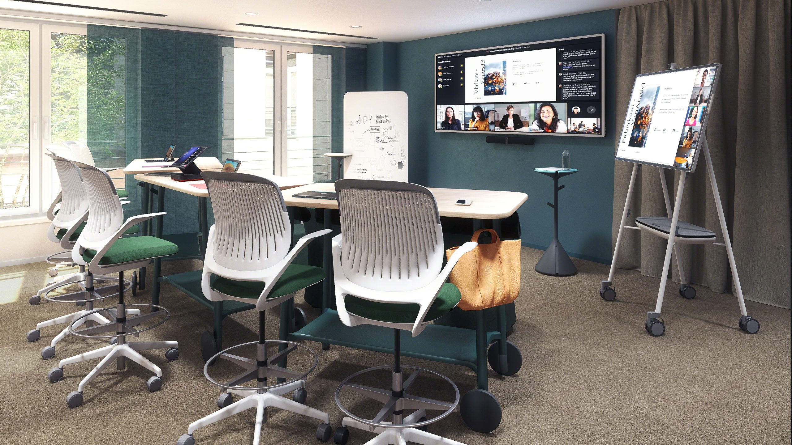 Microsoft and Steelcase: Pioneering Hybrid Together Environment Research