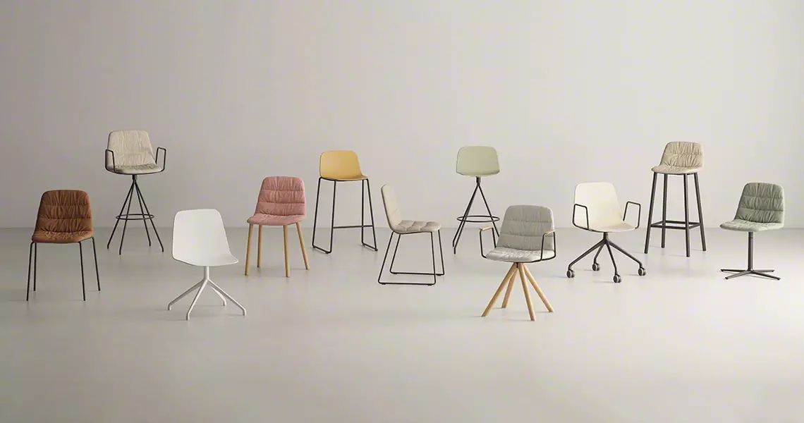 Maarten Wood Leg Chair