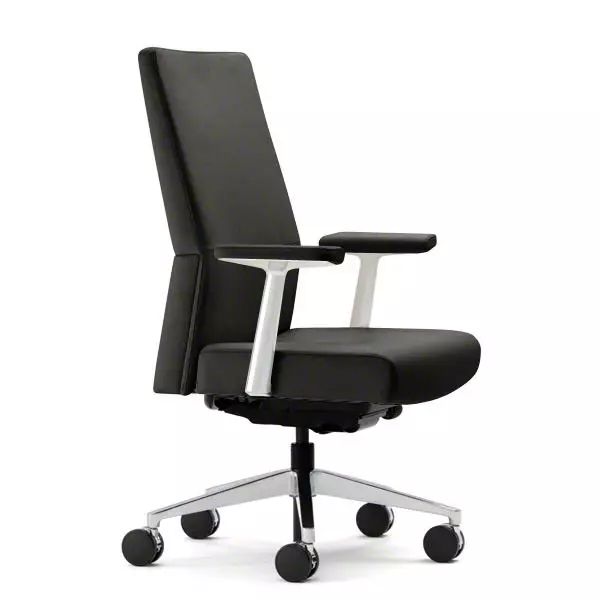 Siento Executive Seating with Mid-Back and Adjustable T-Arms