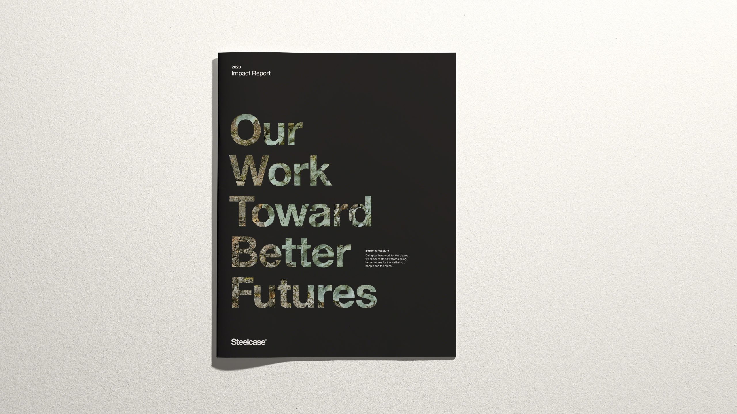 Steelcase Impact Report 2023 banner