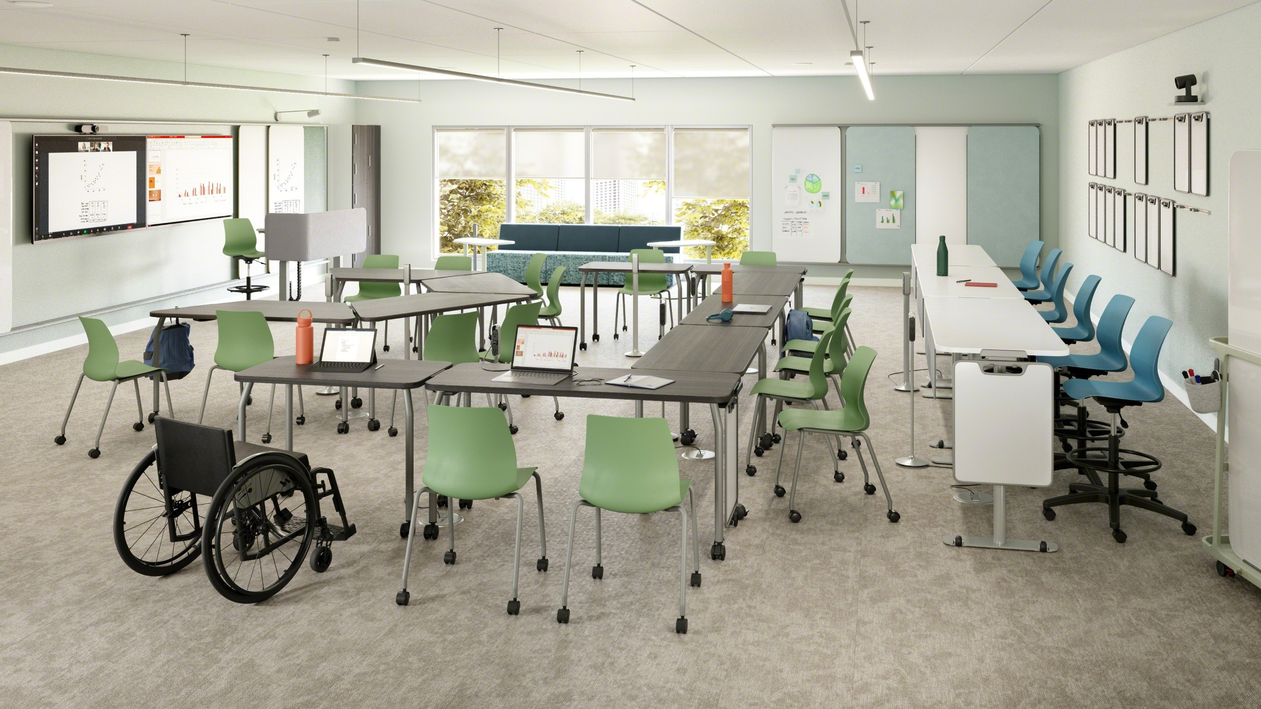 Designing to Improve Engagement in the Classroom - Steelcase, image size:2560x1440