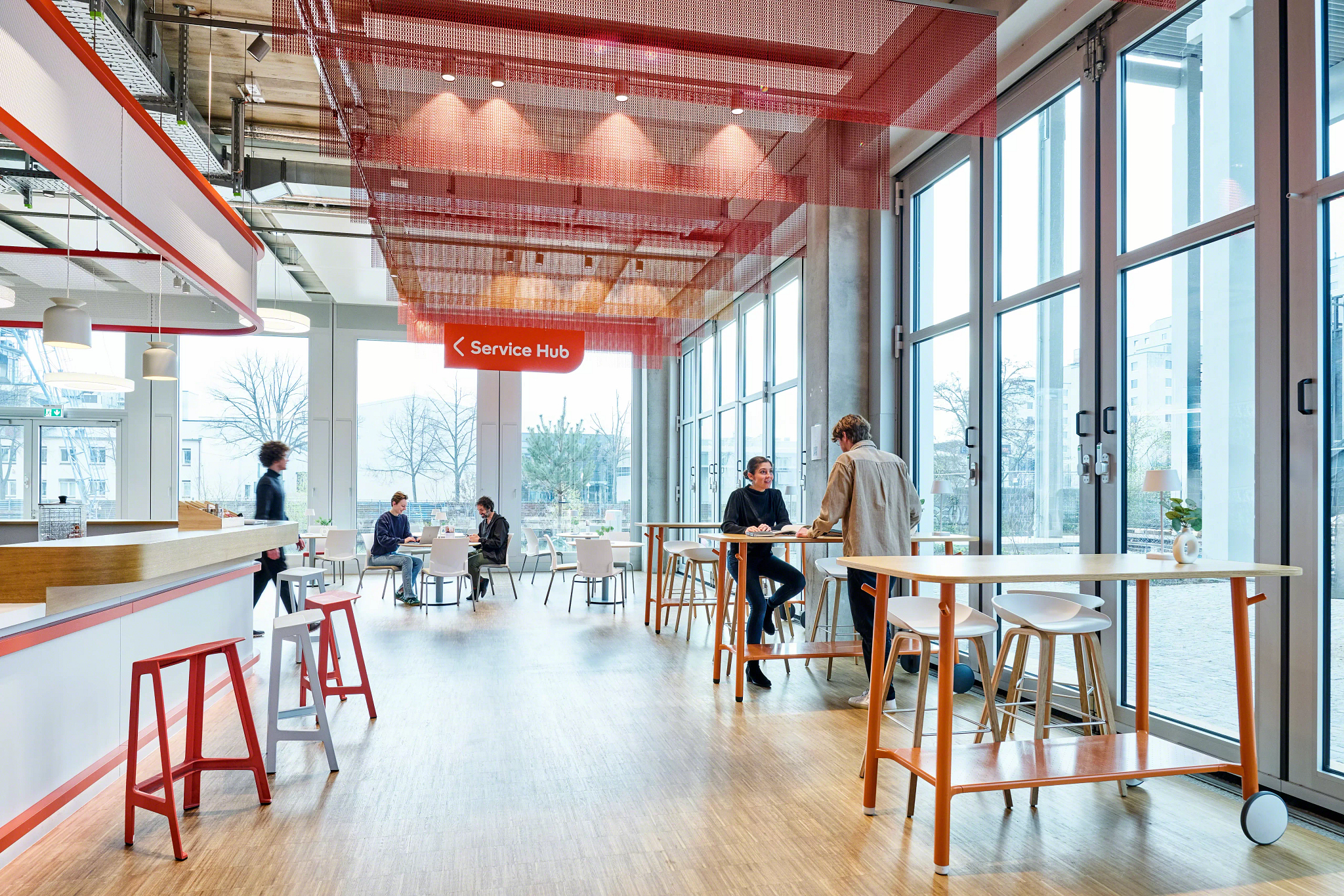 Berlin SRH University Cafe Area Evironment Image