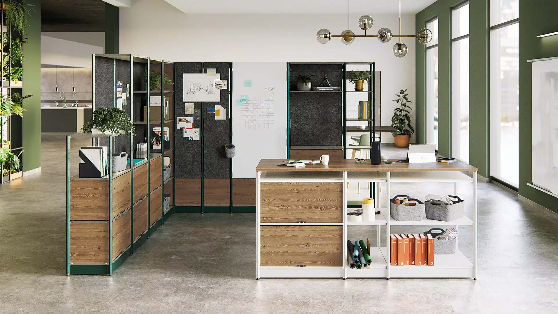 Steelcase Flex Mobile Power in a work environment
