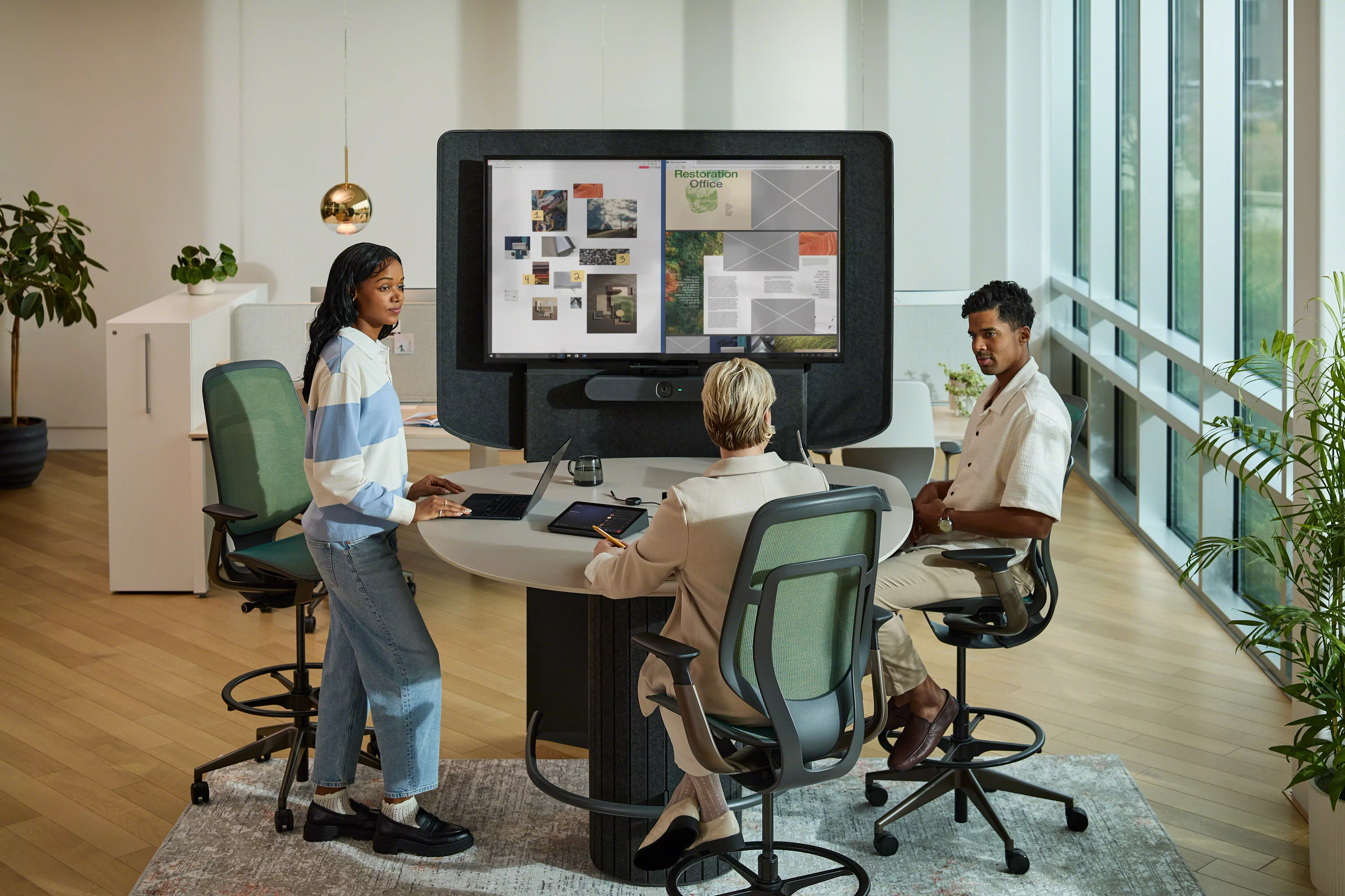 Logitech and Steelcase Partnership - Steelcase