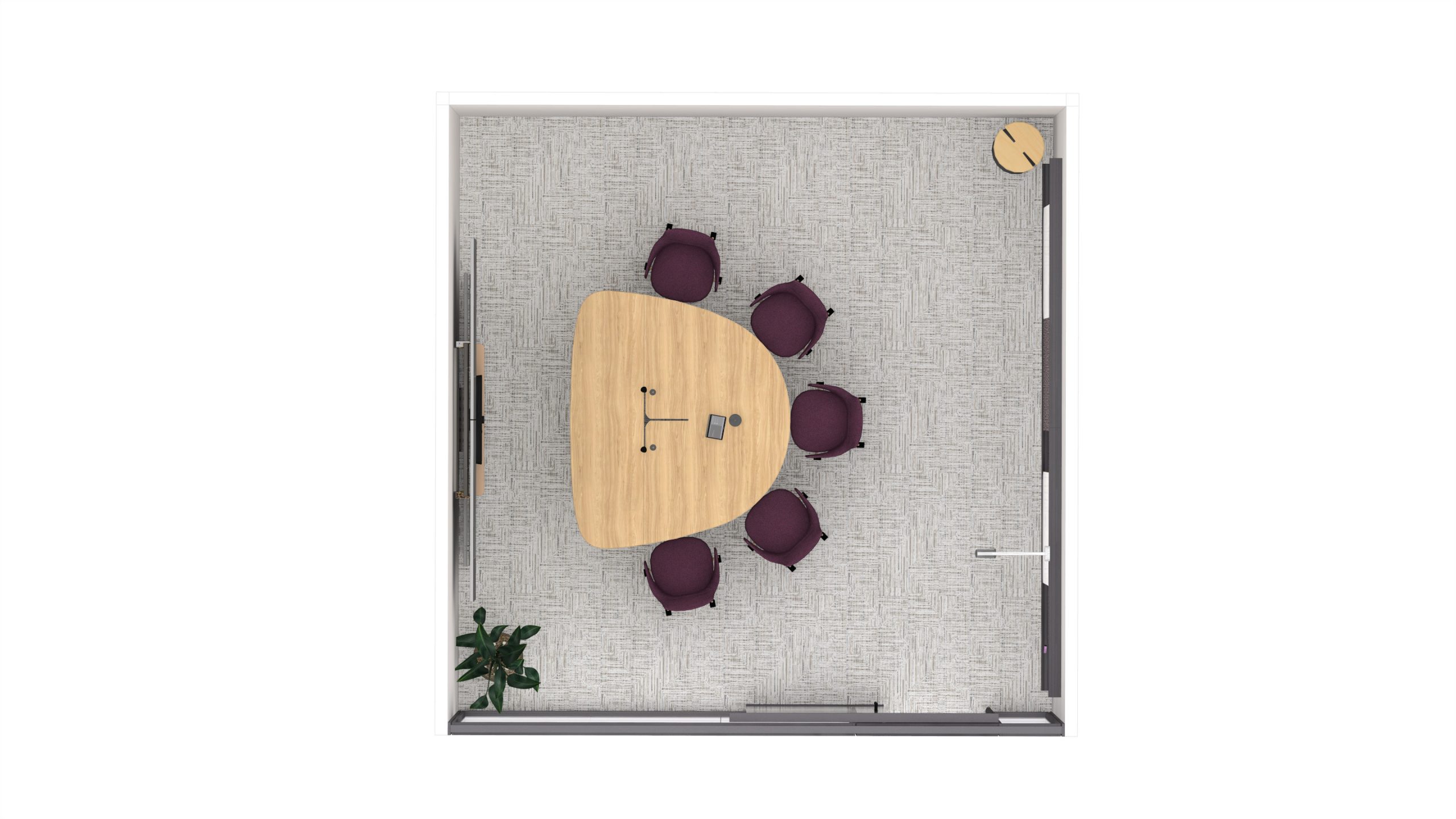 Medium Huddle Room - Hybrid Collaboration - APL00058 - Steelcase