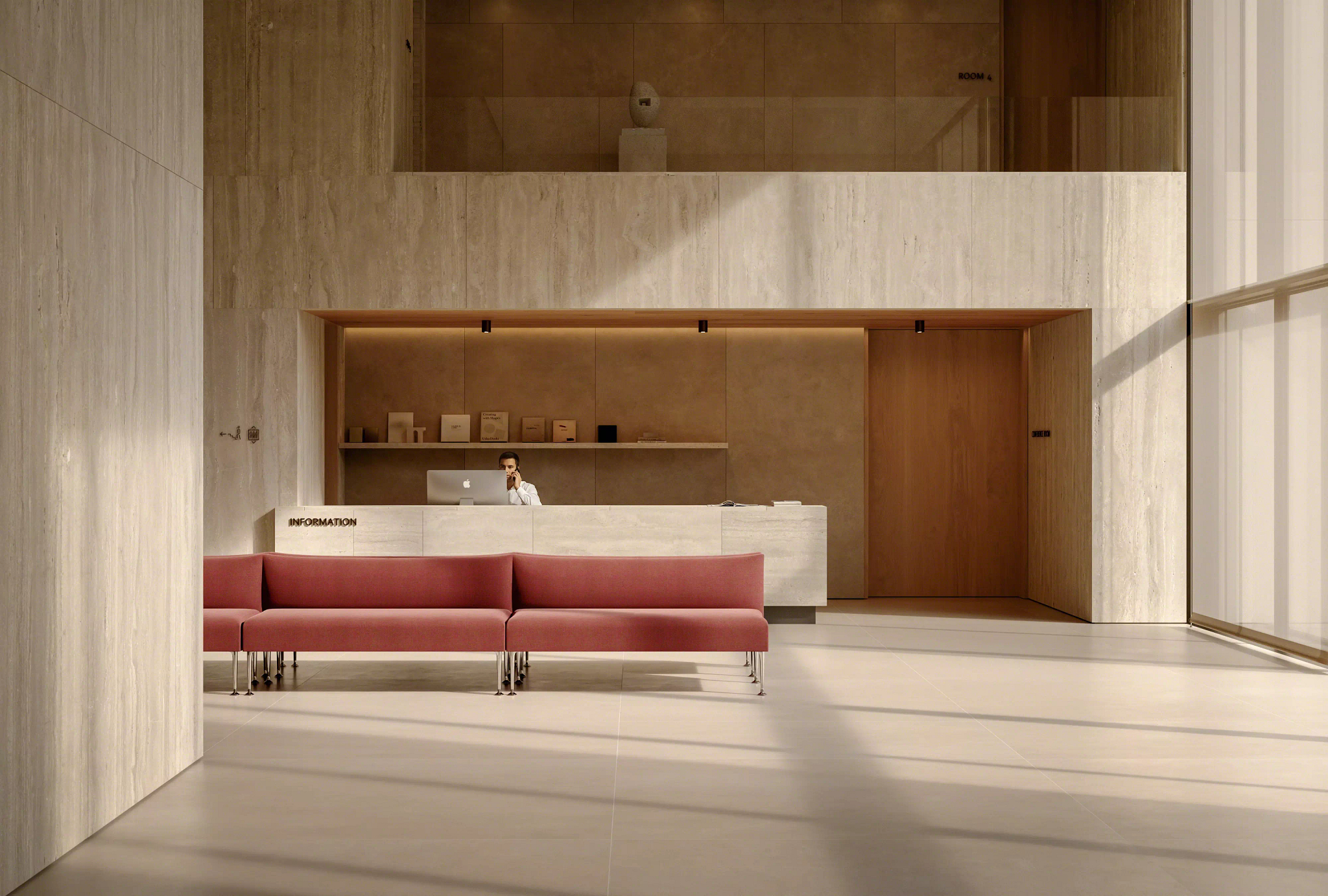 Viccarbe Missiva Seating in Lobby Area environment