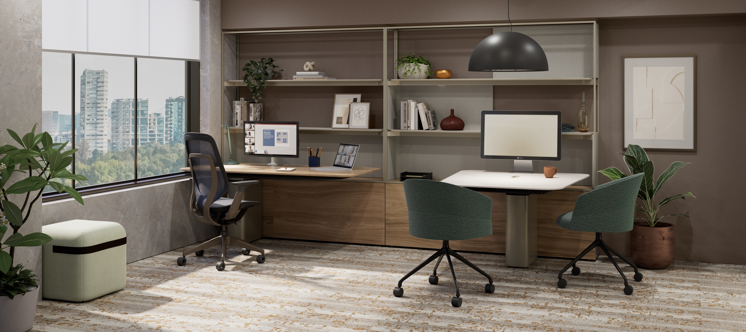 Work Imega Mackinac Adjustable Height Work Surface | Steelcase